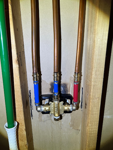 shower pipe repair with custom pvc pipes for added functionality