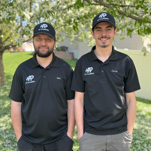 ap plumbing master plumbers Denis and Ben